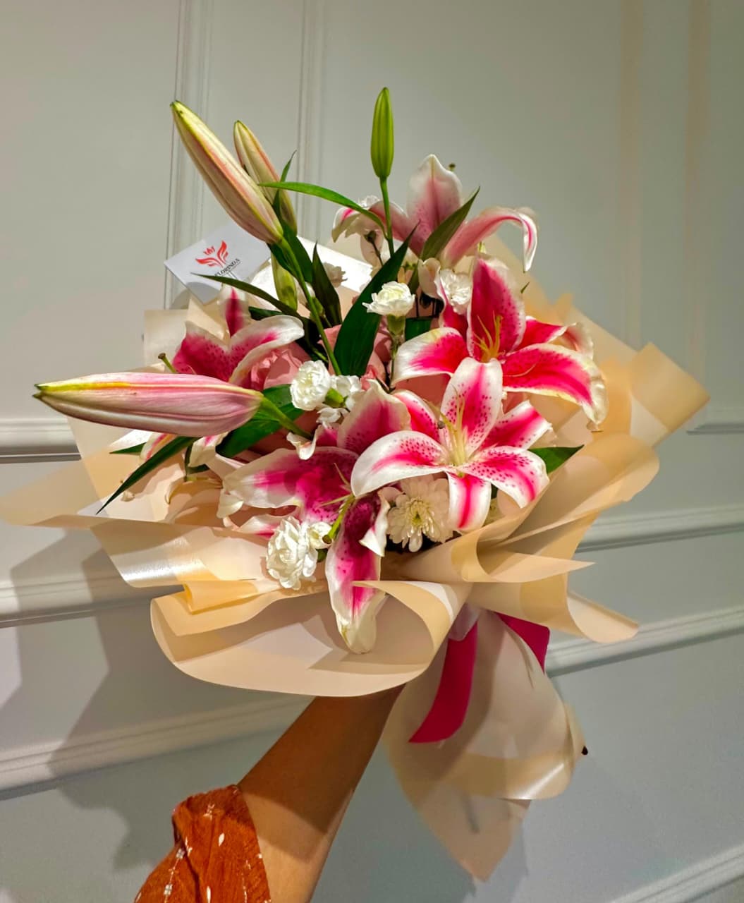 Ramo de Lirios y rosas