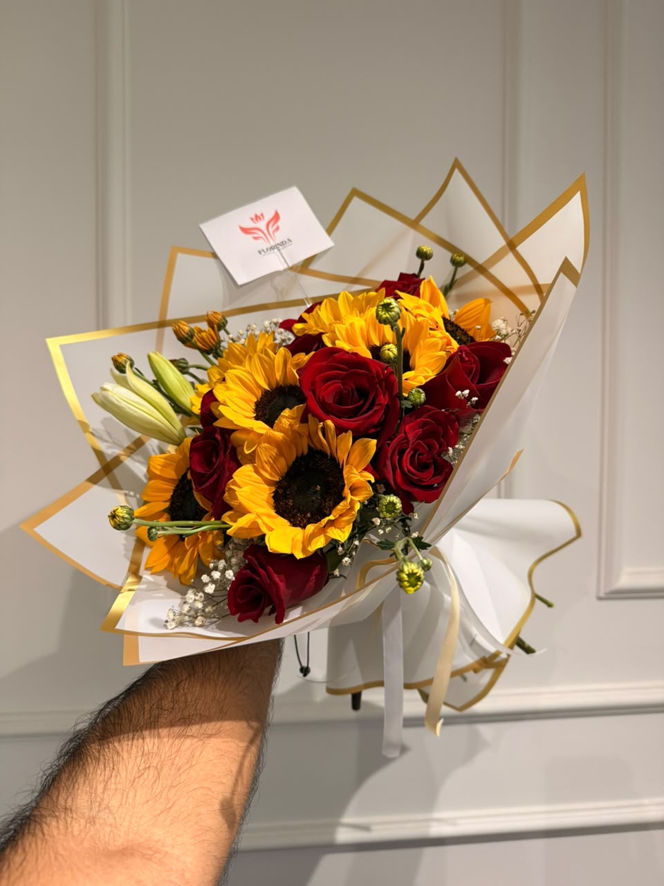 Ramo Girasoles y Rosas
