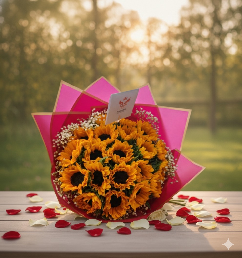 Ramo 20 Girasoles